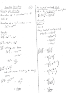 Calculus 1 (Week 5 Notes)