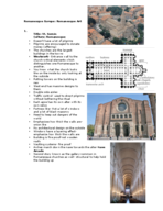 Romanesque Notes