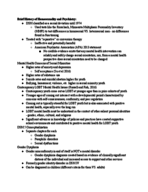 Abnormal Psych Final Study Guide