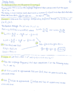 Numerical Analysis Final Review