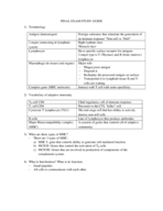 Final exam guide 