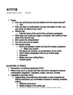 SOC 2189, Week 15