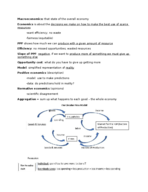Macroeconomics Midterm Study Guide 