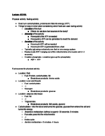 week 8 notes nutrition