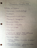 Chemistry 110, Week 11 Class Notes