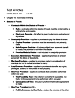 BLAW Test 4 notes