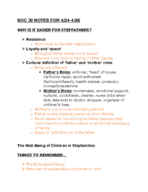 Soc 30 notes for the last week of class