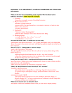 Exam 3 Study Guide PY 372