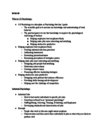 What is I-O Psychology?