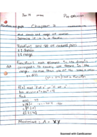 Week 1 notes ( algebra review and pre-calc)