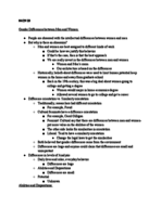 Midterm Study Guide for Psych of Women