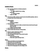 Psych of Women; Week 2