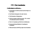 American Politics CH 2 exam 