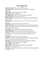 Test #3 Study Guide