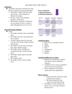 Final Exam Key Terms and Concepts