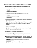 Final Exam Study Guide