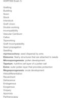 HORT 350 - Final (Exam 3) Study Guide