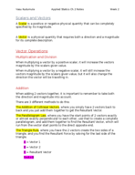 Applied Statics Week 2 Notes