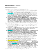 PHIL 100 Exam 4 Study Guide