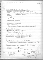 ECE 519 Week #10 Lecture 9 Notes