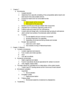 Study Guide for Final