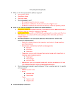 Immune System Study Guide