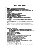 ECON 2020 Test 2 study guide
