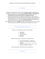 Evolution and the Foundations of Biology