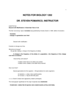 BIOL 1202 Outlines 
