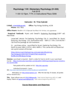 Syllabus
