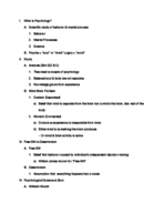 General Psychology Chapter 1