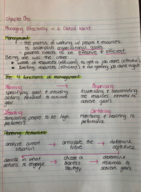 MGT 3303, WEEK 1 NOTES