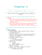 Chapter 4 Lecture Notes