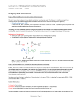 General Biochemistry 1 Lecture notes