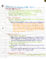 Biodiversity Week 1- How life MIGHT have arisen!