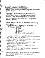 GEOG1112 Week 1 Notes