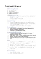 Database Review