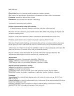 PEP 4400 week 1 notes