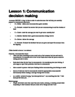 comm 101 lesson 1 notes