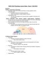 BIOE 3100 - chapter 1 lecture notes 