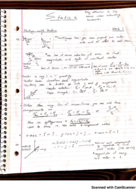 Statics Week One Notes