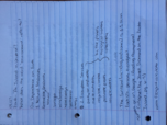 Intro To Environmental Science 1301; Week 1 Notes