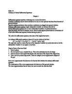Chapter 1 Notes