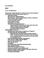POS 120 Week #1 notes