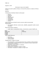 PUBH 121 