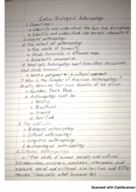 Intro: Biological anthropology