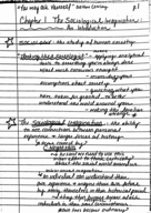 Principles of Sociology Week 1 Notes - Chapter 1 You May Ask Yourself