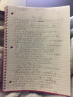 BIO 101 Week 2 Notes