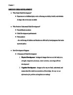 PSY 311; Week 1 Notes