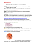 Biology 1010